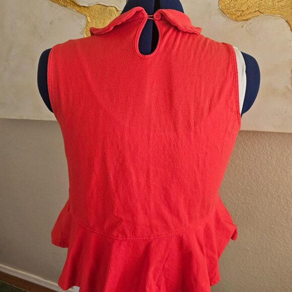 Red peplum minnie mouse top - Picture 5 of 6